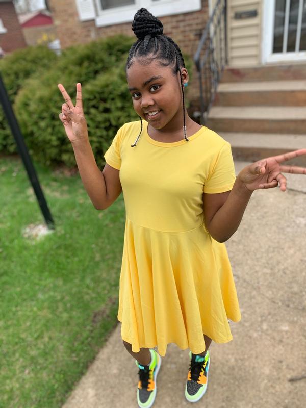 jordan aj 1 mid se yellow grade school