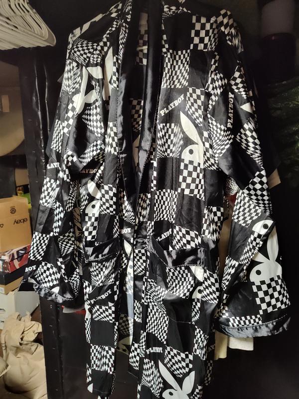 PSD Playboy Warp Check Robe