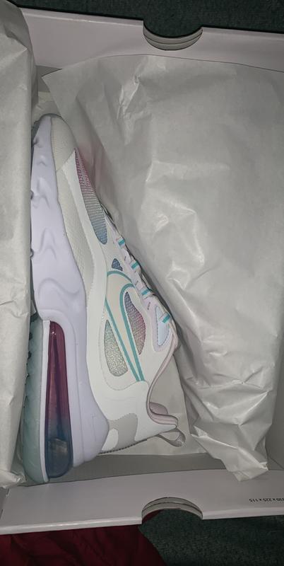 Nike Air Max 270 React Se Summit White Bleached Aqua Light Violet Sail Women S Shoe Hibbett City Gear