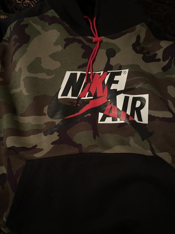 Jordan mashup jumpman online classics camo fleece hoodie