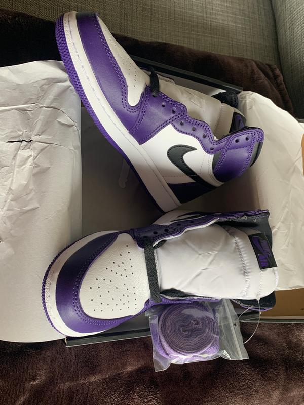 court purple 1s size 7