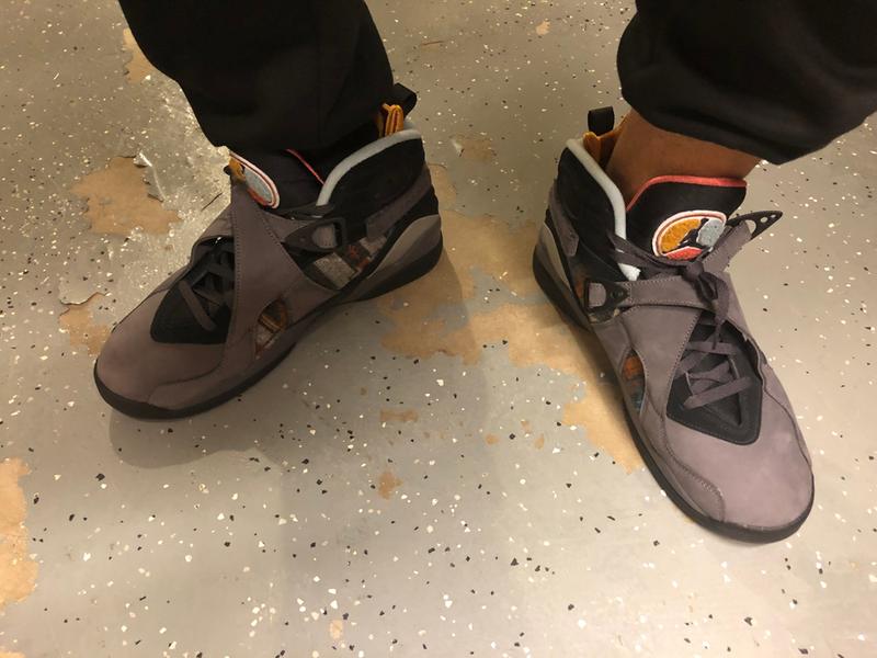 jordan 8 n7 on feet