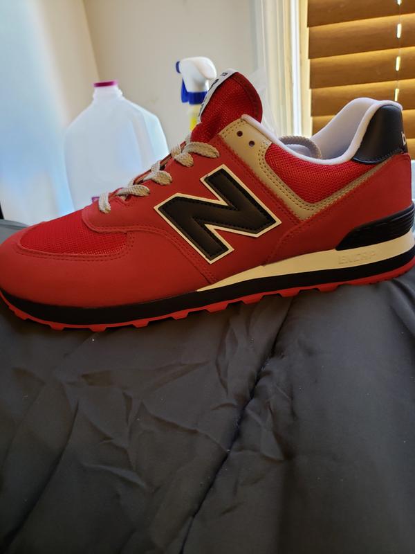 new balance 572 men red