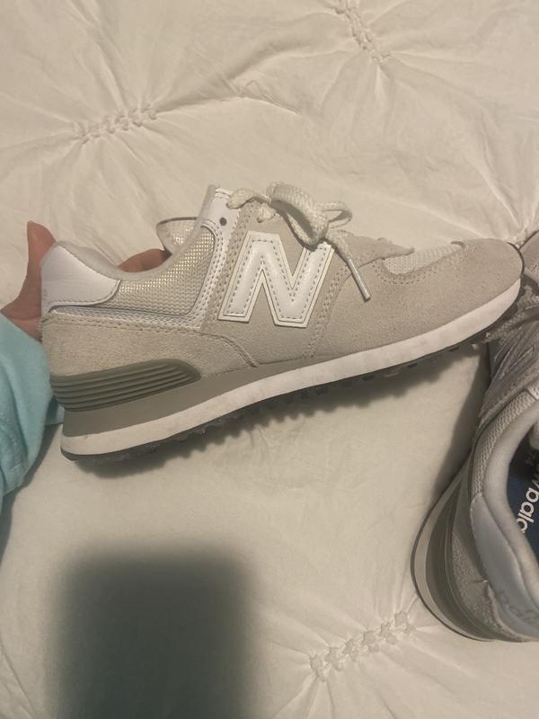 New balance 574 sport cheap nimbus cloud with white