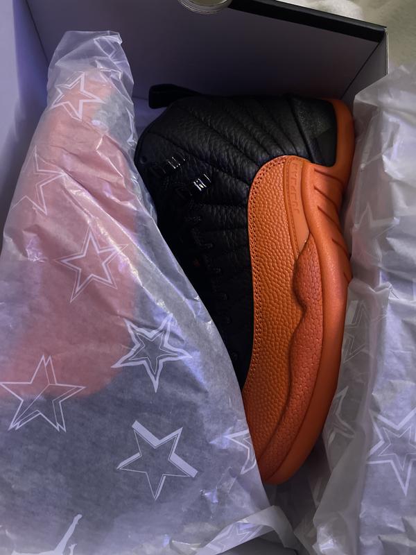 Orange and clearance black jordan 12