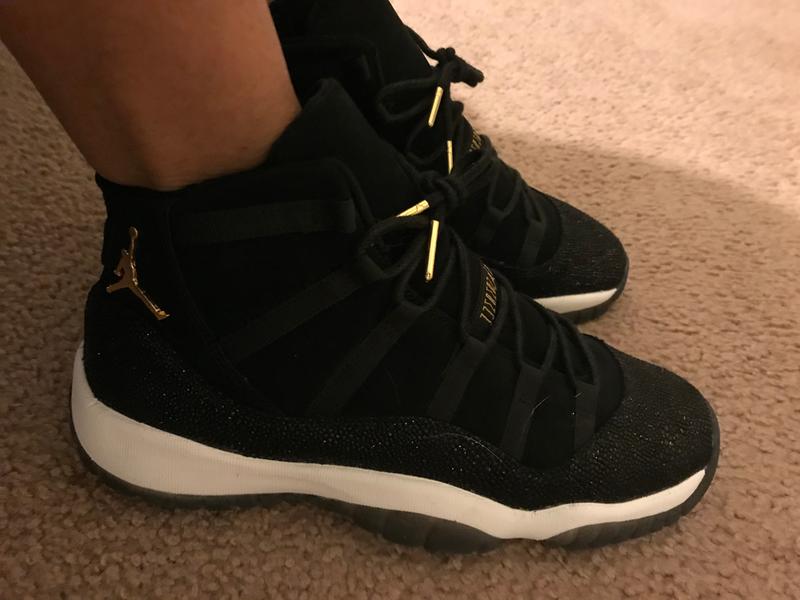 jordan 11 heiress on feet