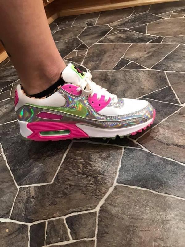 nike womens air max 90 lx illusion green stores