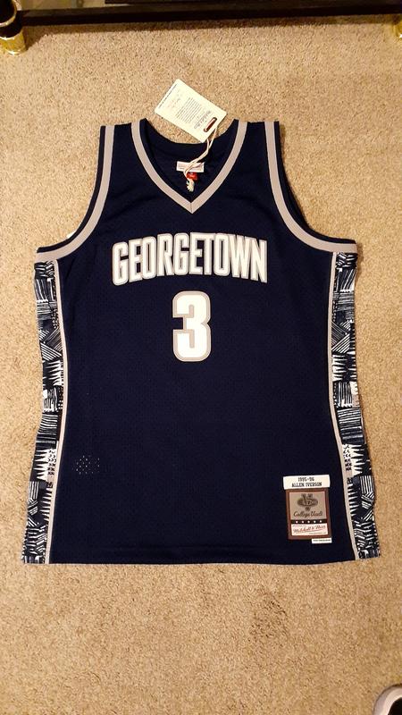georgetown iverson jersey