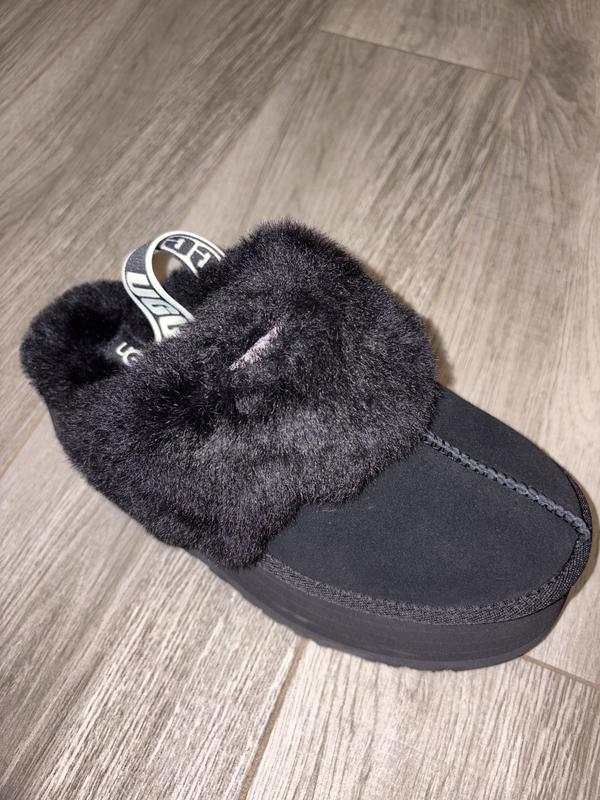 UGG Funkette Women's Platform Sheepskin Slipper | Hibbett