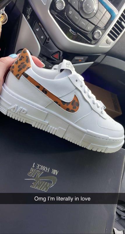 cheetah print air force 1 white