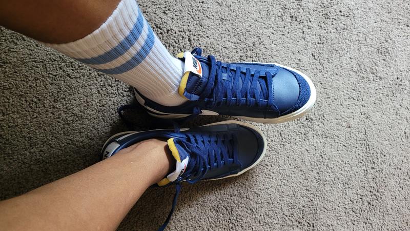 Nike Blazer Low 77 Vintage Midnight Navy White Sail Men S Shoe Hibbett City Gear