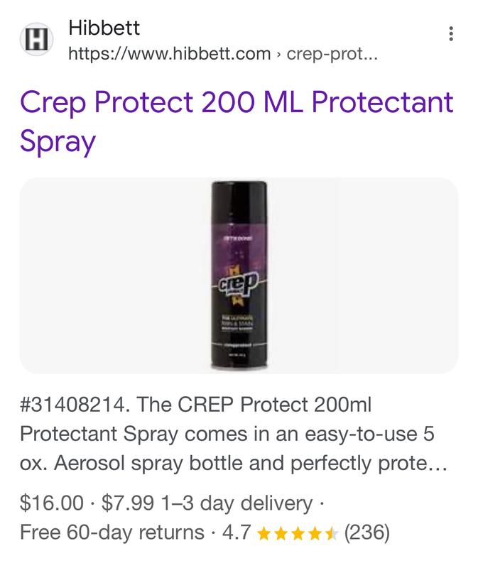 Lot Crep Protect : Spray + Déodorant Pour Sneakers - Neufs