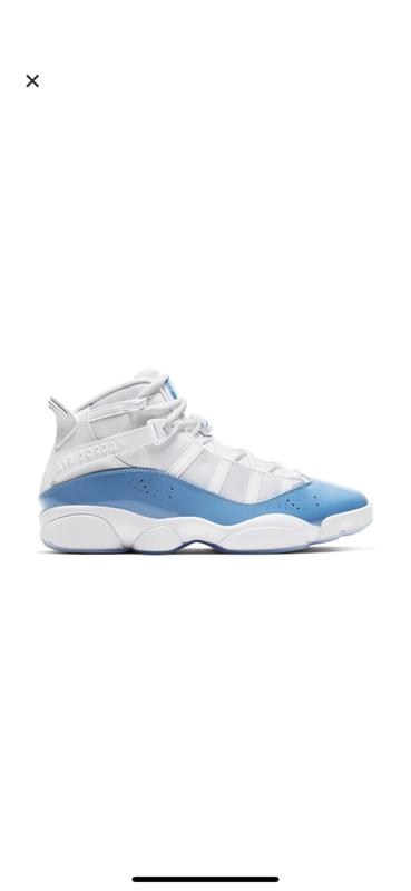 jordan 6 rings baby blue