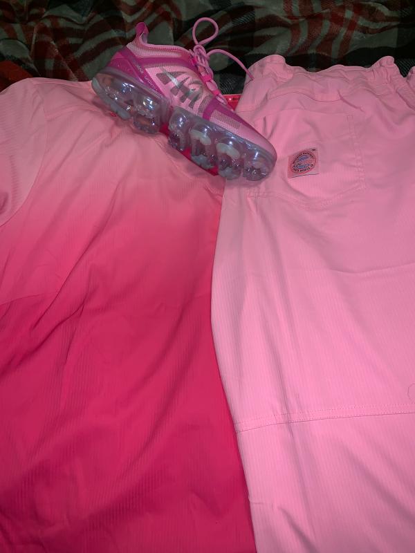 psychic pink nike shirt