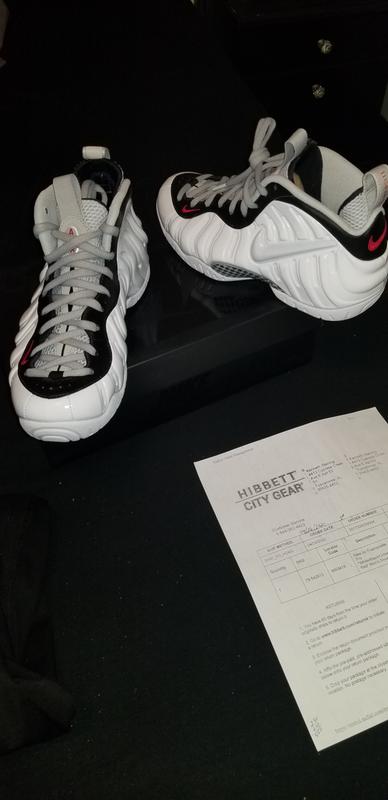 Nike Air FOAMPOSITE PRO CHROME WHITE SIZE 9.5 🔥RARE🔥