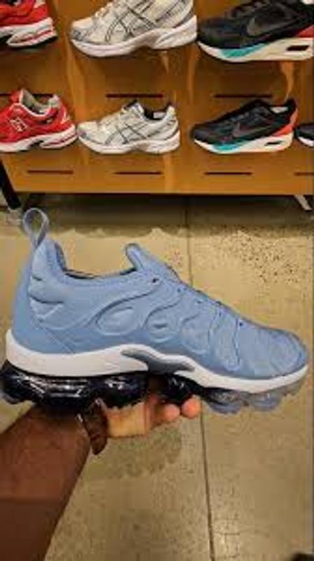 Nike vapormax work on sale blue