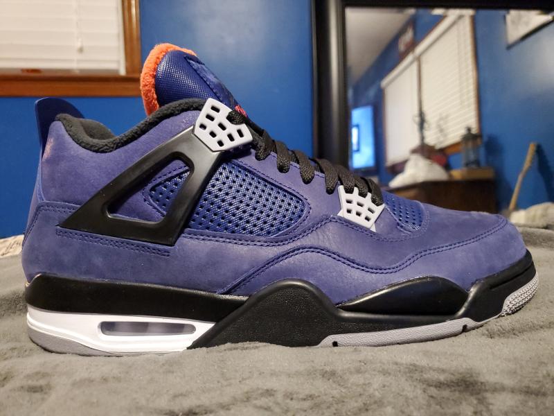 Jordan 4 Retro Wntr Loyal Blue Men S Shoe Hibbett City Gear