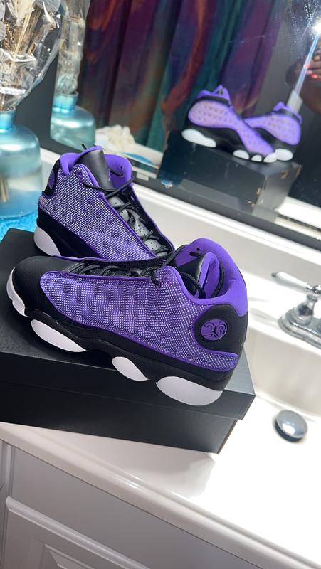 Nike GS Air Jordan 13 Retro - Purple Venom / Black / White – Kith