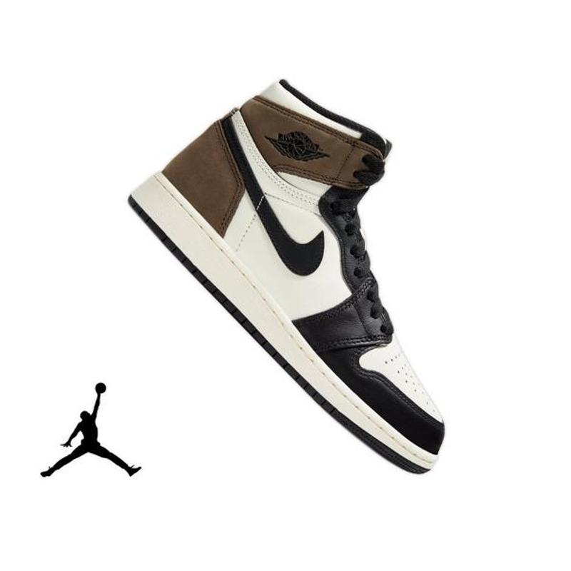 dark mocha jordan 1 grade school