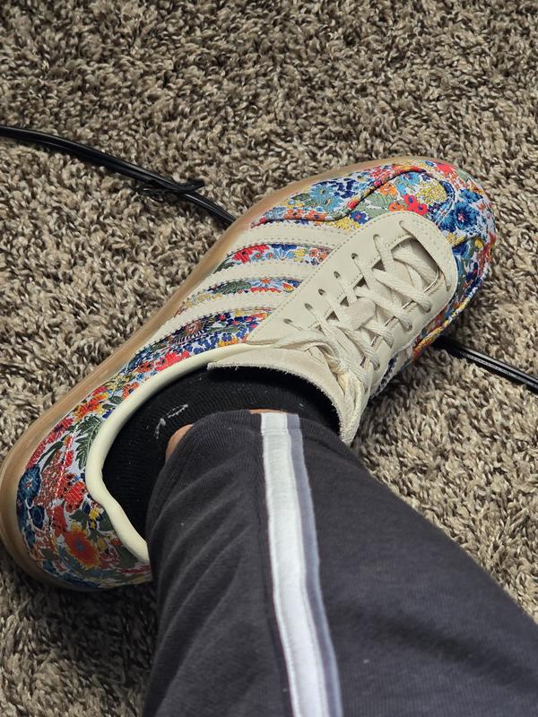 adidas gazelle silver green womens adidas Originals x Liberty London Women's Gazelle Bold main image 1