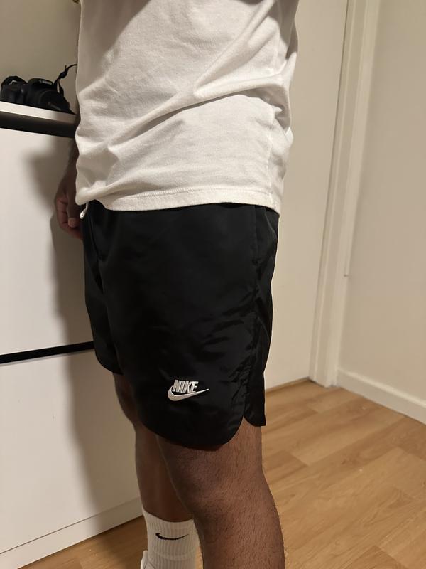 Black nike hotsell woven shorts