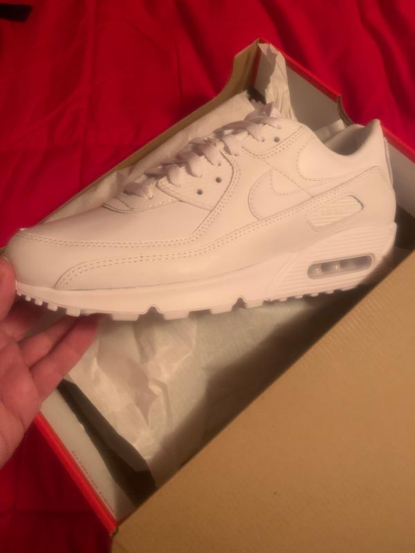 how to clean white leather air max 90