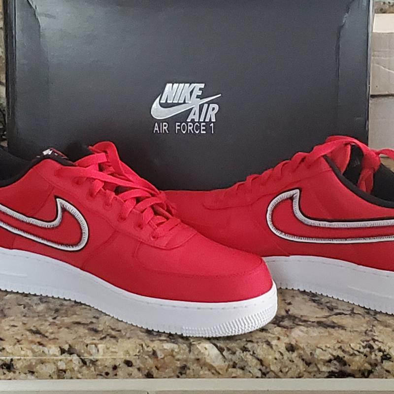 air force 1 lv8 university red