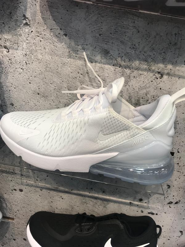 nike air max 270 white metallic silver womens