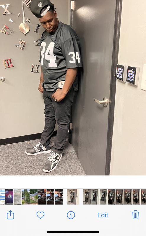 Oakland Raiders Bo Jackson White Mitchell and Ness Jersey - Sports Addict