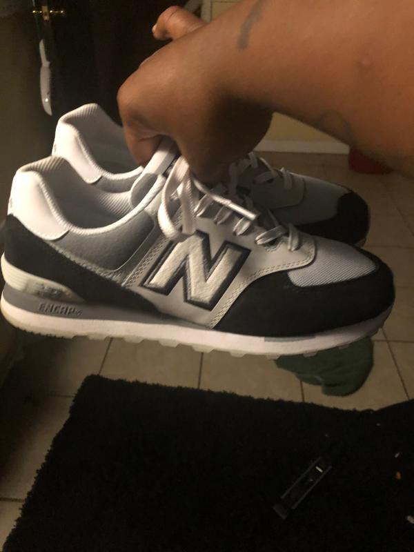 new balance 574 dark grey