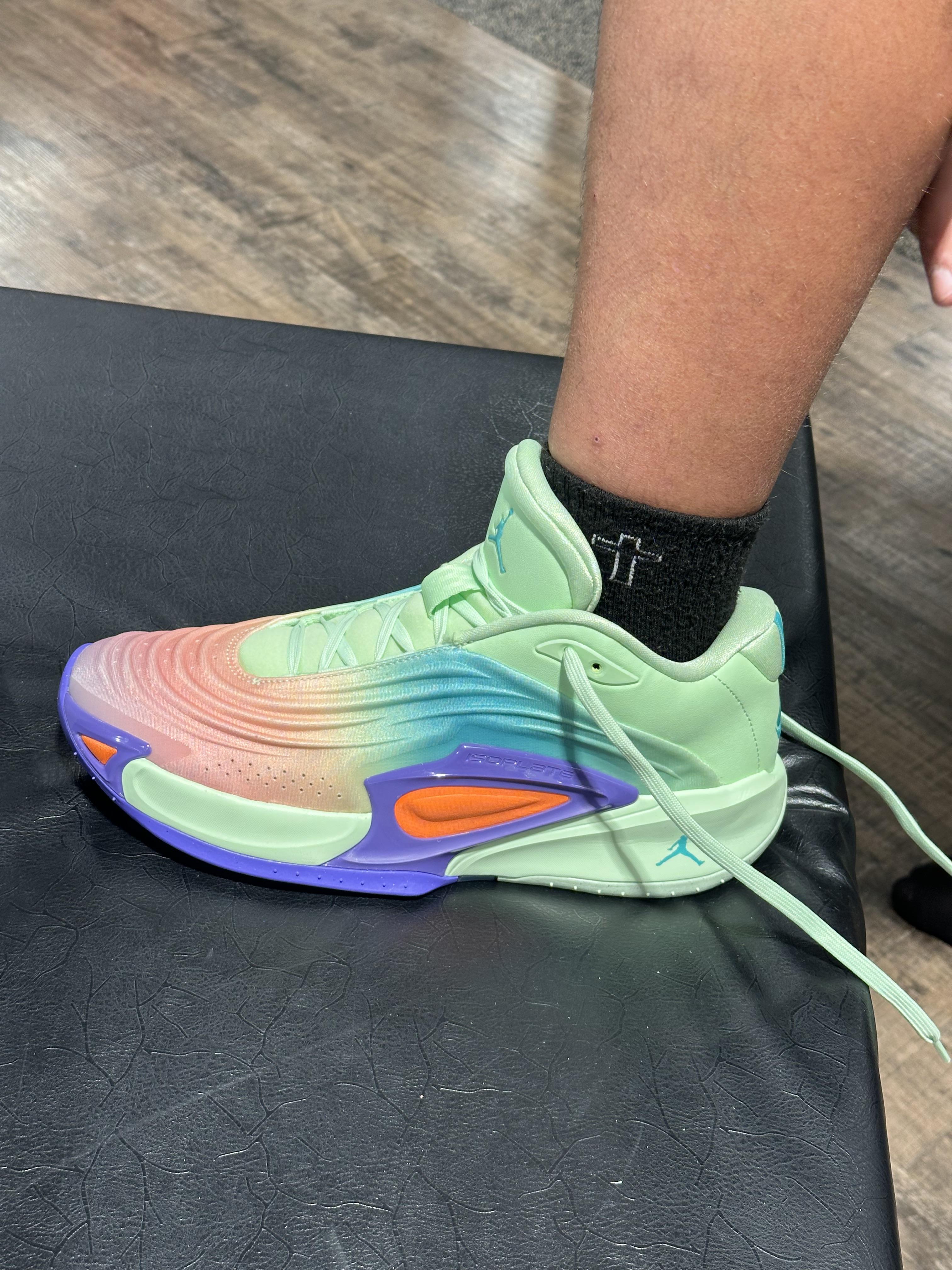 Jordan Luka 3 Blurred Vision Men's Low-Top Basketball - Green