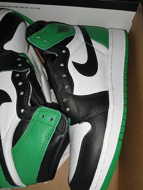 money green jordans