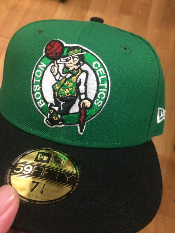 Shop New Era 59Fifty Boston Celtics 2 Tone Fitted Hat 70343703