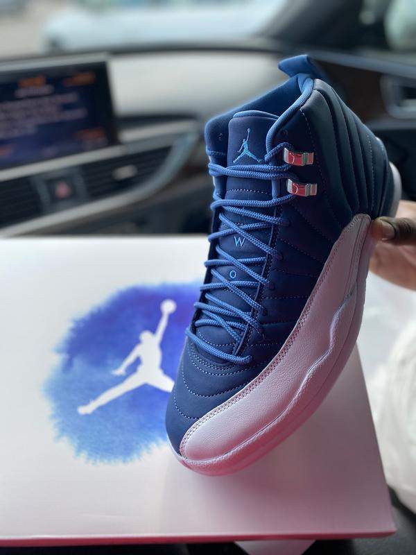 Jordan 12 Stone blue – Supreme sneakers