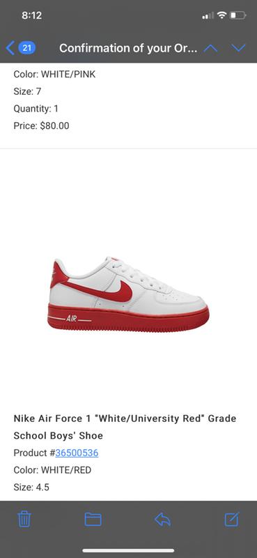 air force size 7