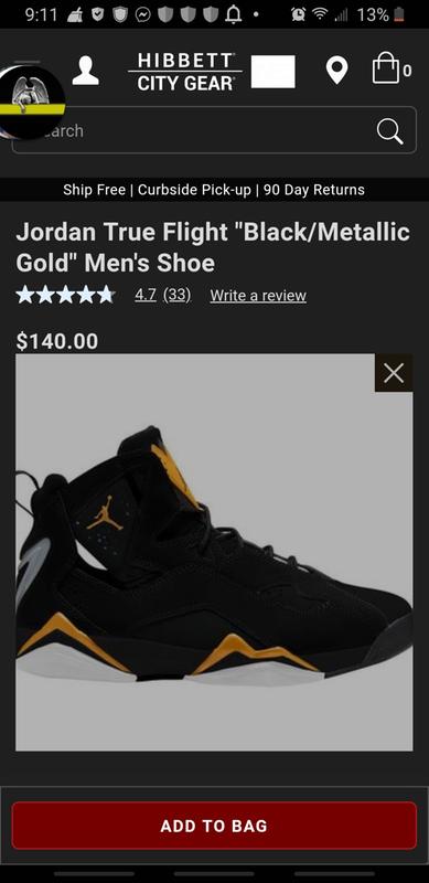 jordan true flight black metallic gold