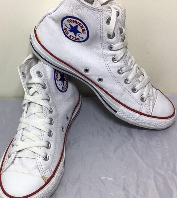 Converse white leather mens hotsell