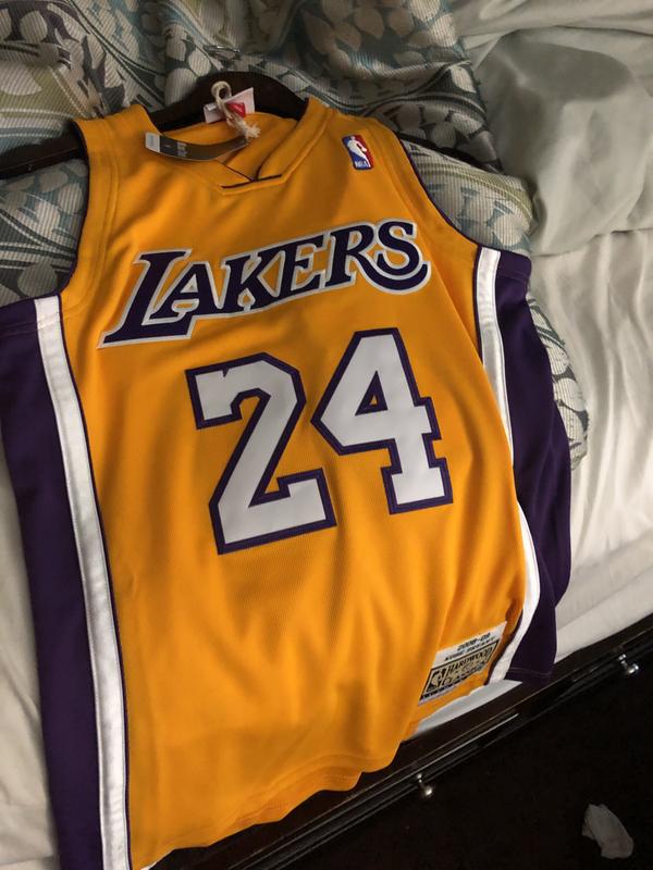 Kobe Bryant Los Angeles Lakers Mitchell & Ness Hardwood Classics 2008-09  Authentic Jersey - Gold