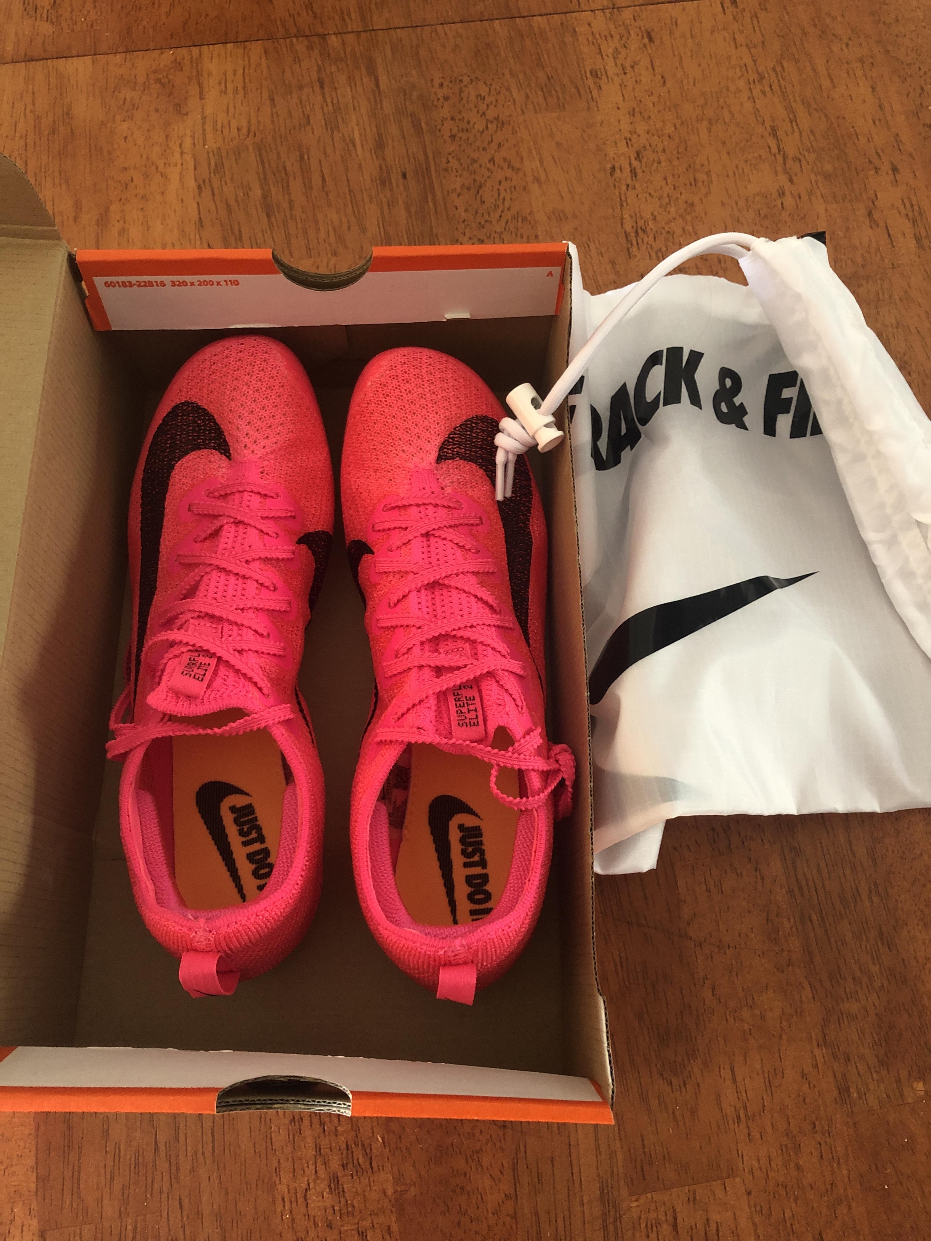 スパイク・シューズ NIKE ZOOM SUPERFLY ELITE 2 \"Hyper Pink\" Nike Zoom Superfly Elite 2 Hyper Pink Men's - CD4382-600 - US