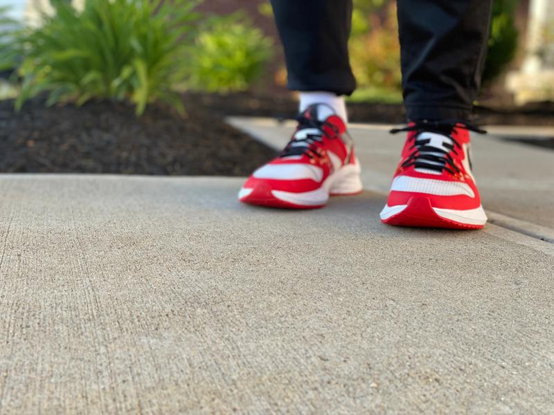 jordan air zoom 85 runner on feet