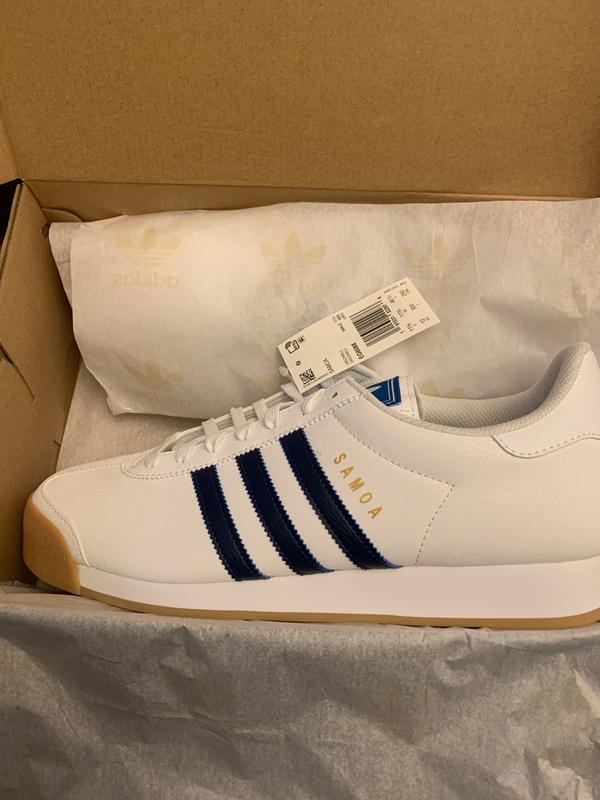 adidas samoa white gum