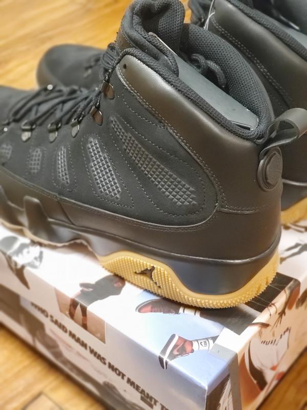 air jordan 9 boot nrg black gum