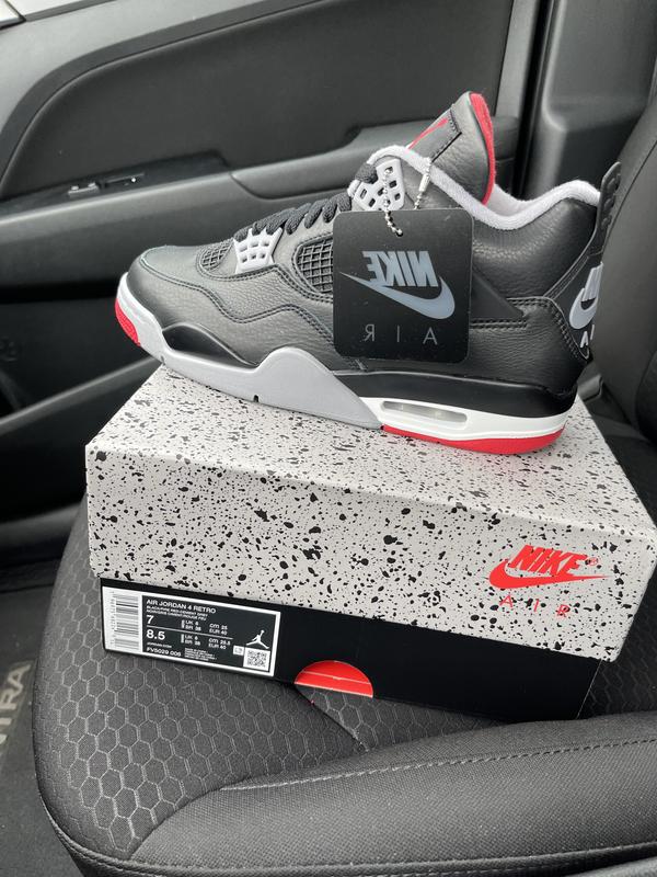 bred 4 size 8.5