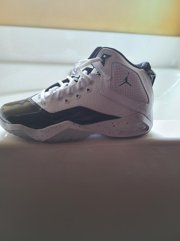 jordan b loyal white metallic silver