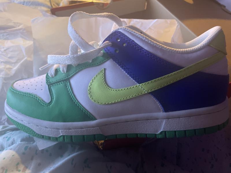 Nike Dunk Low White/Lt Lemon Twist/Stadium Green Toddler Kids' Shoe -  Hibbett