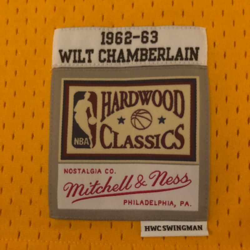 Wilt Chamberlain San Francisco Warriors 1962-63 Mitchell & Ness