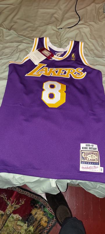 Mitchell & Ness Men's Los Angeles Lakers Kobe Bryant #8 Light Blue Authentic Jersey - Hibbett