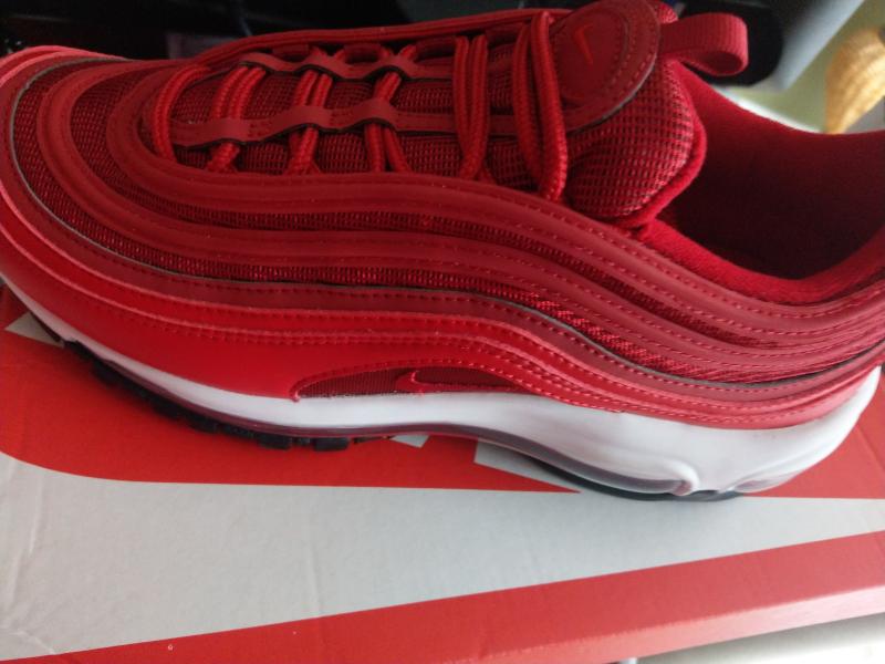 red nike 97 women's