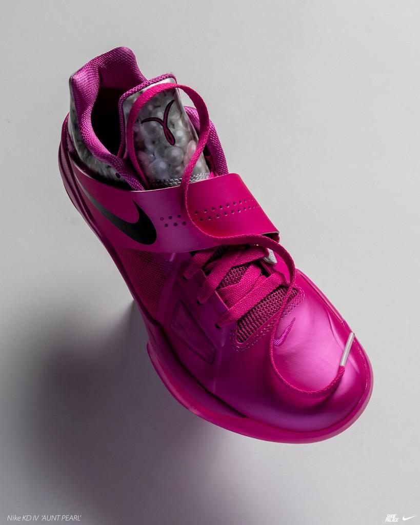 シューズ(男性用) Nike Zoom KD IV (AUNT PEARL) Zoom KD 4 'Aunt Pearl' 2024 - Nike - HF9098 600 - pinkfire 2/black