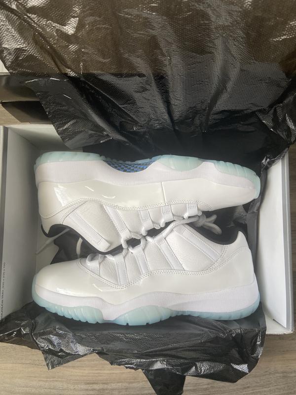 White and baby blue clearance 11s